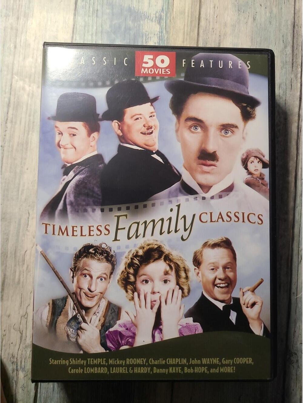 Timeless Family Classics: 50 Movie Set (DVD) 12 Discs